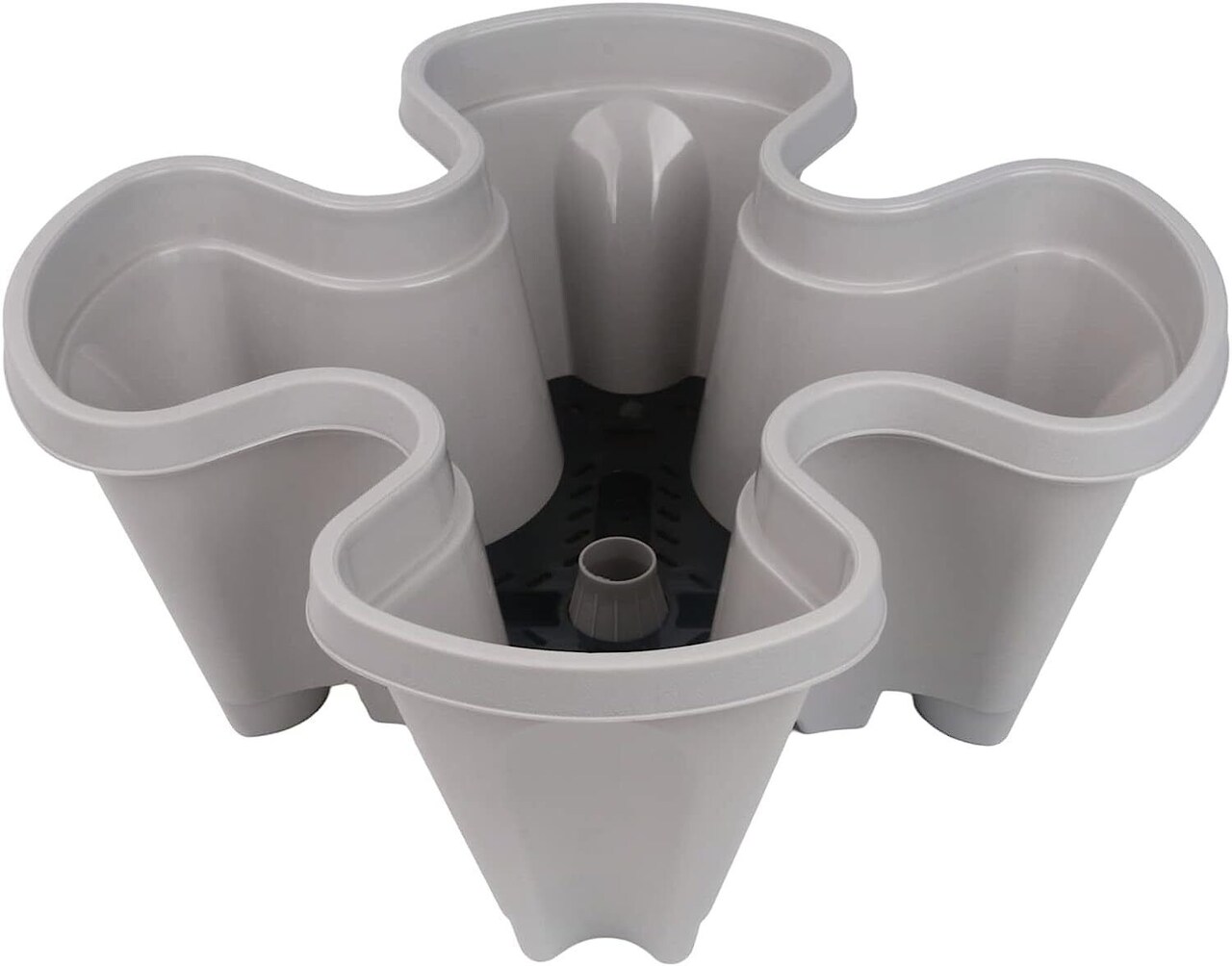 Kitcheniva Vertical Stackable Planters Pot With 360° Wheels And Tools